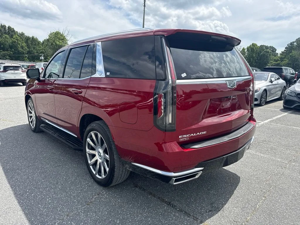 Used 2021 Red Cadillac Premium Luxury Platinum image 2