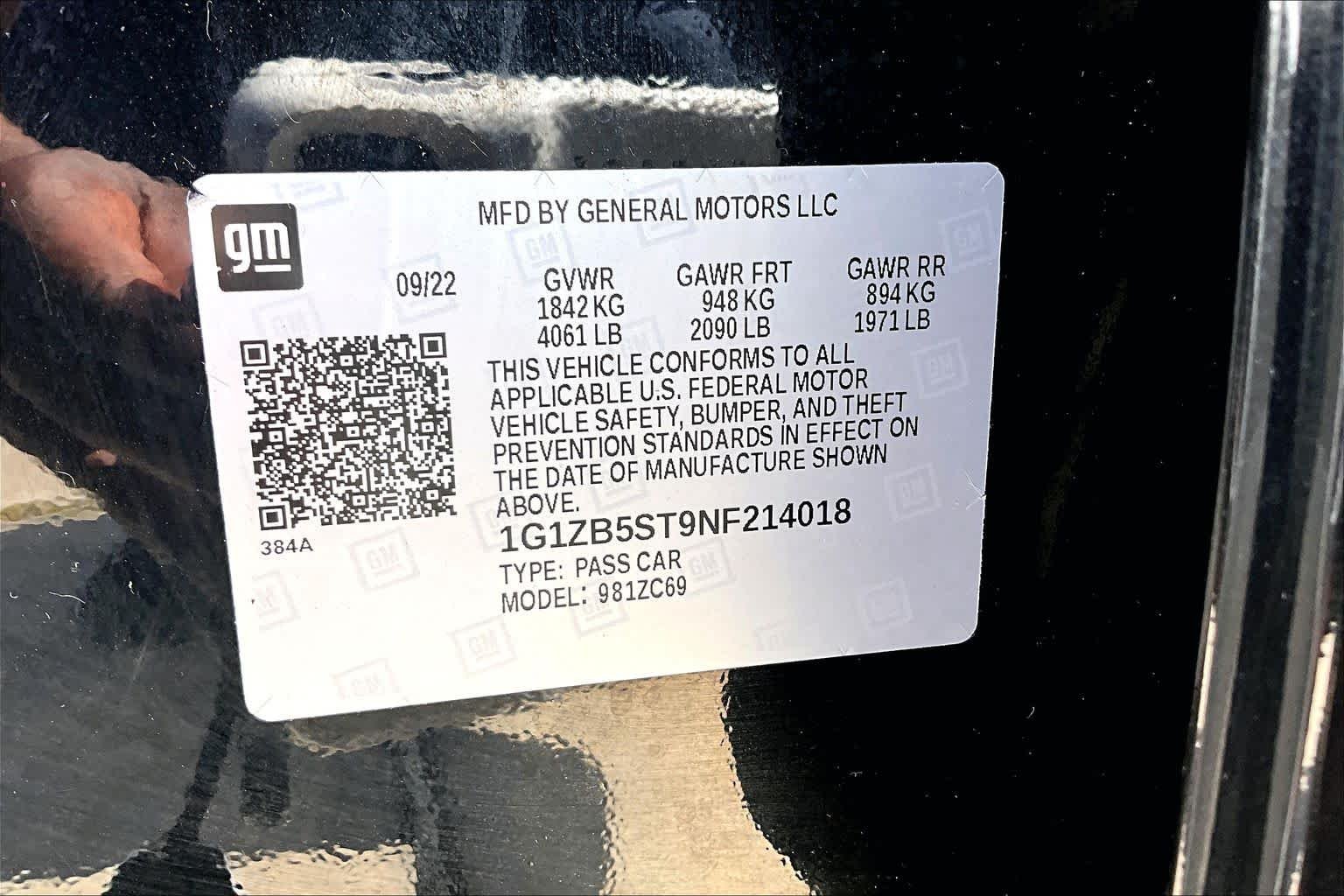 Used 2022 Mosaic Black Metallic Chevrolet LS image 36