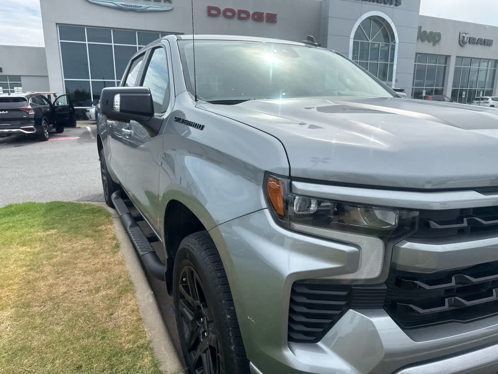 Used 2024 Sterling Gray Metallic Chevrolet RST image 2