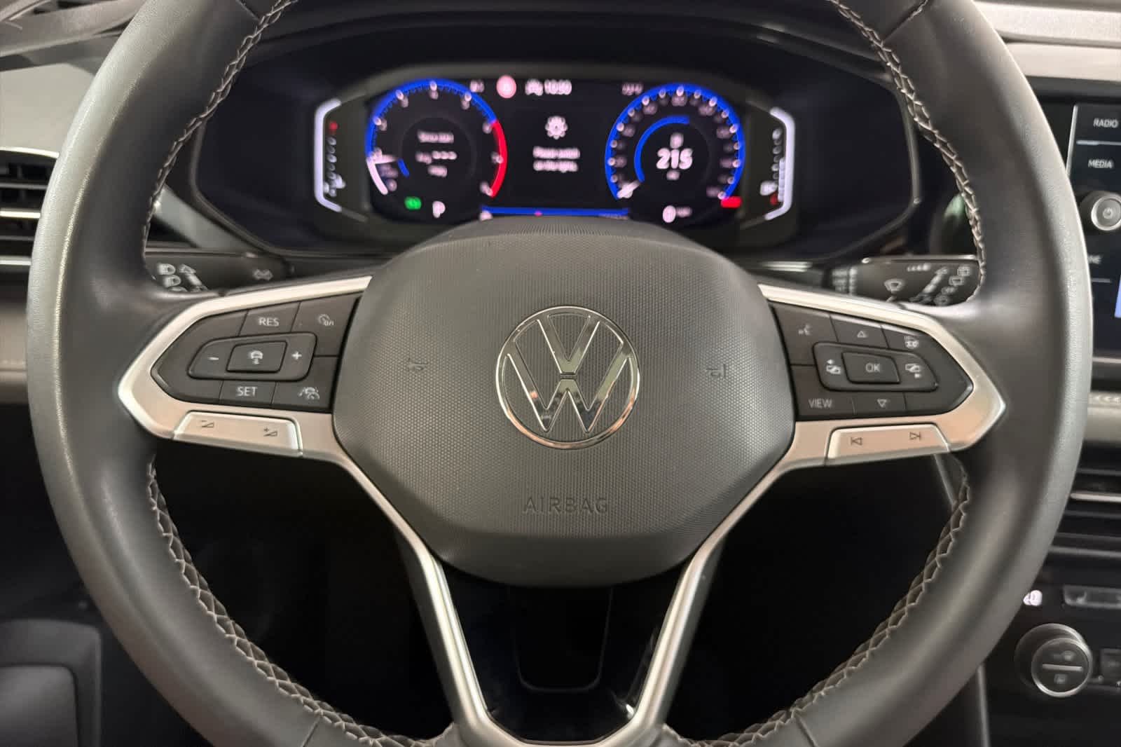 Used 2022 Cornflower Blue Volkswagen SEL image 24