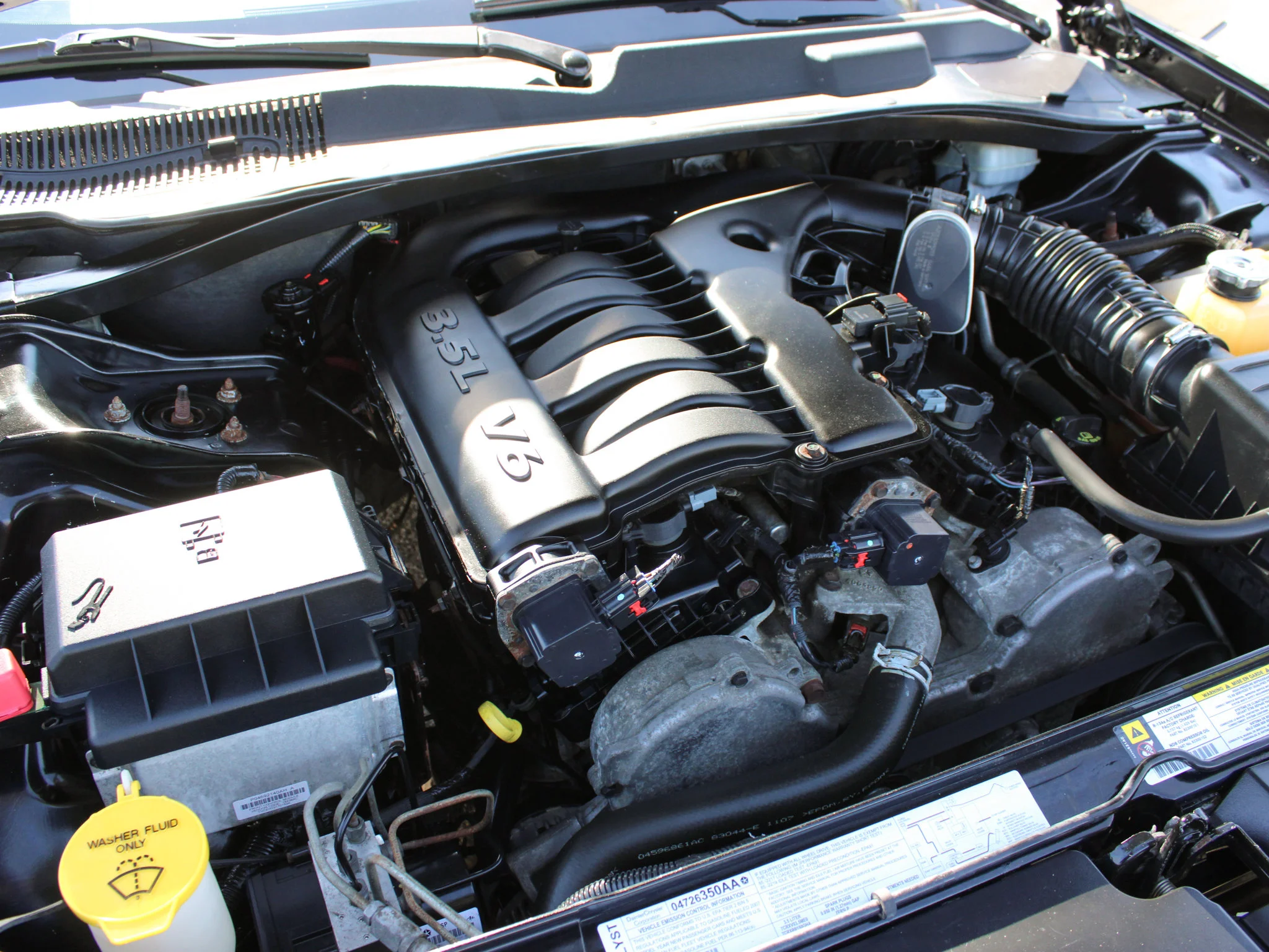 Used 2007 Black Dodge 4DR SDN RWD * V6 | Mechanic Special | White Leather Heated Seats | Sunroof | Cruise Control image 7