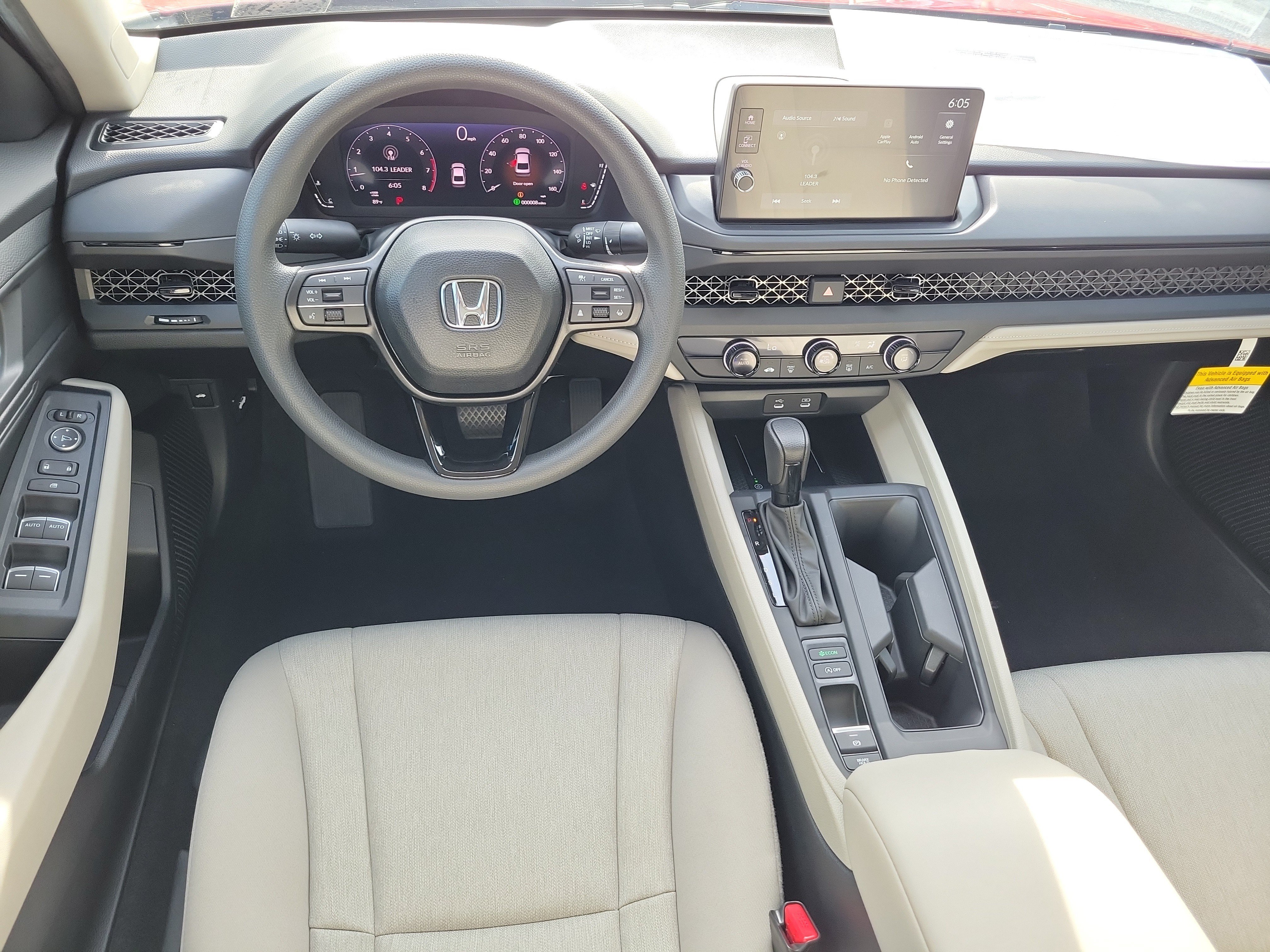 New 2026 Radiant Red Metallic Honda LX image 15