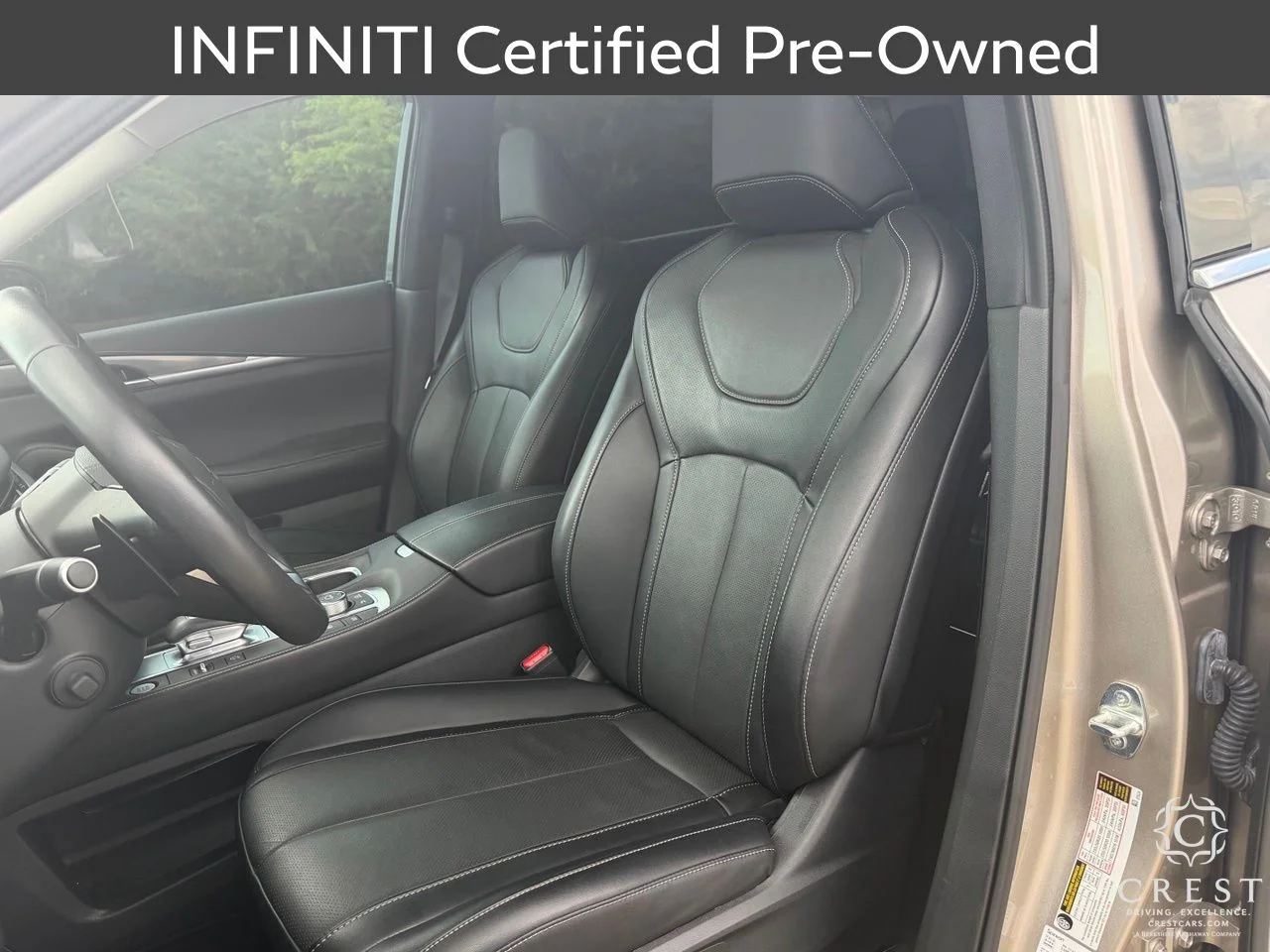Certified Used 2024 Warm Titanium INFINITI LUXE image 12