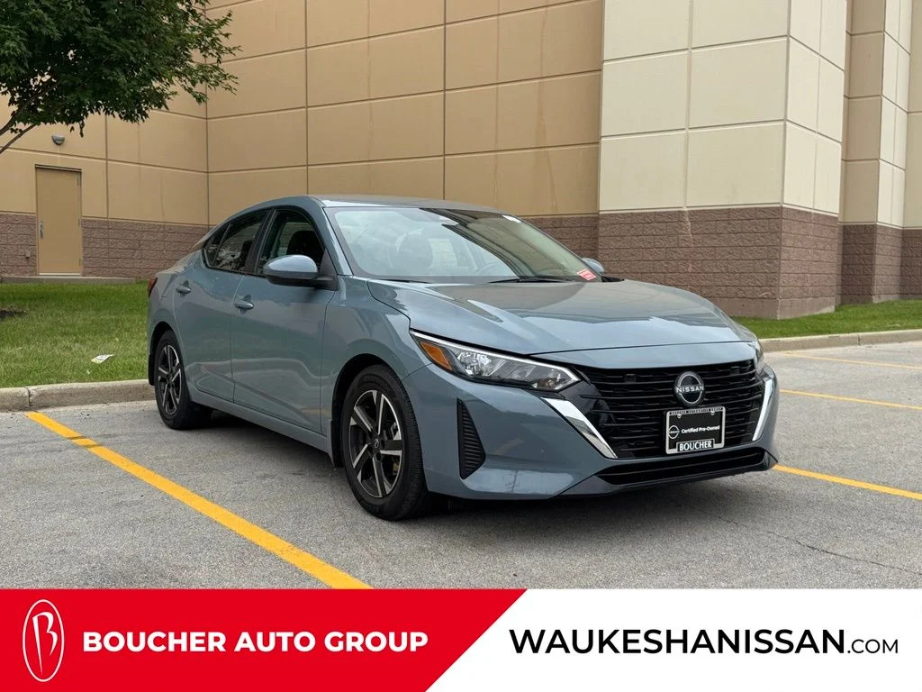 Certified Used 2024 Atlantic Gray Metallic Nissan SV image 1