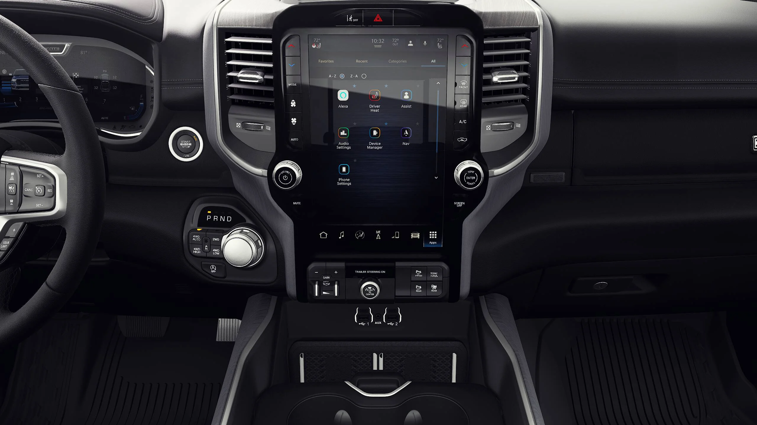 New 2027 Diamond Black Crystal Pearl-Coat Exterior Paint RAM LARAMIE image 5