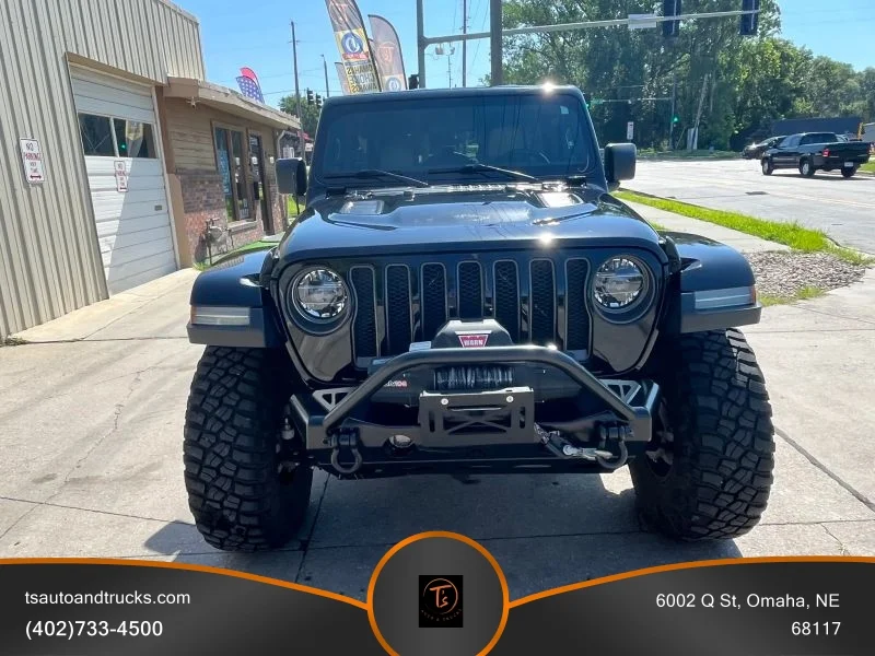 Used 2018 Black Jeep All New Rubicon Sport Utility 4D image 3