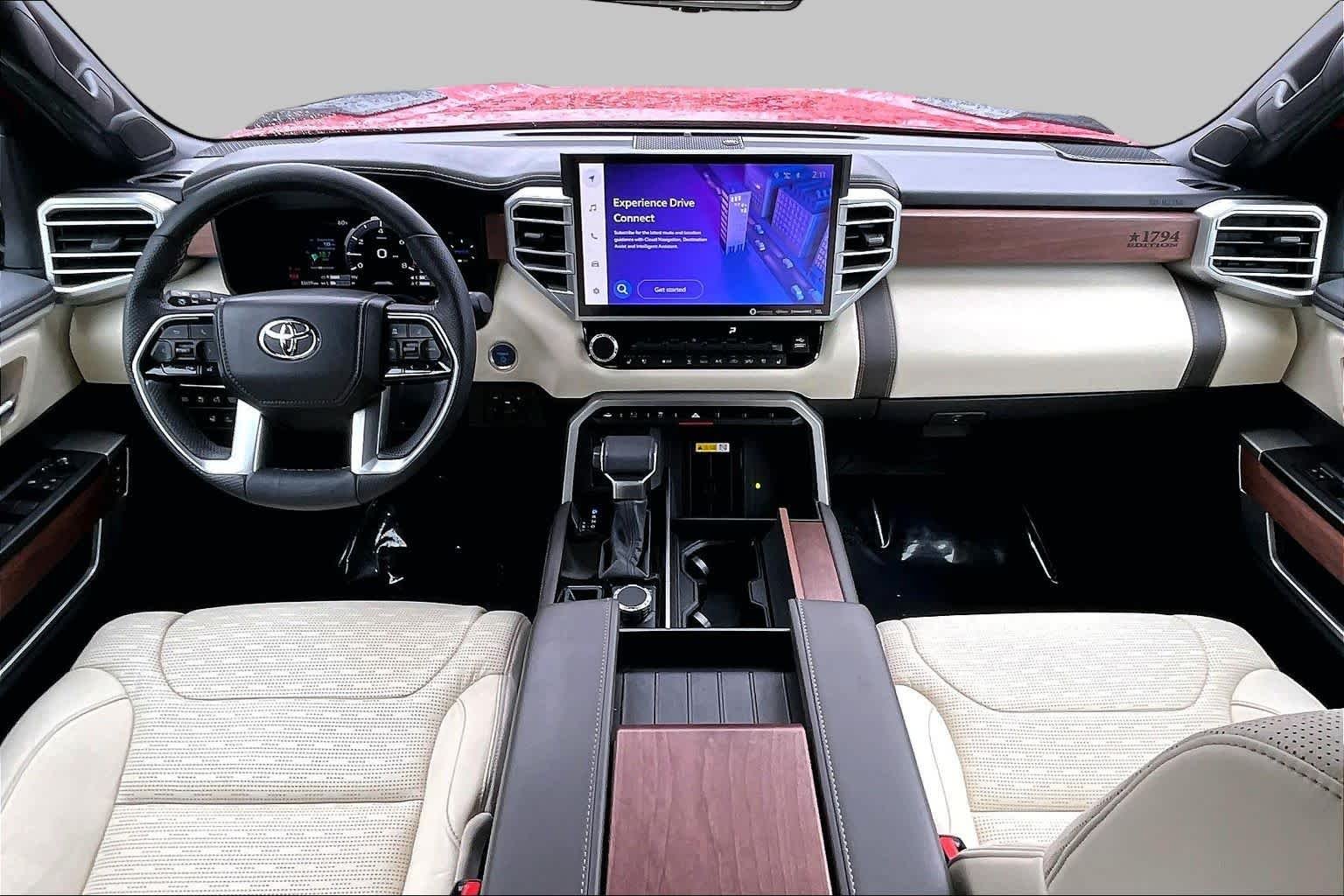 Used 2022 Supersonic Red Toyota 1794 Edition Hybrid image 15