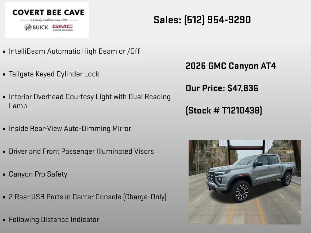 New 2026 Sterling Metallic GMC AT4 image 33