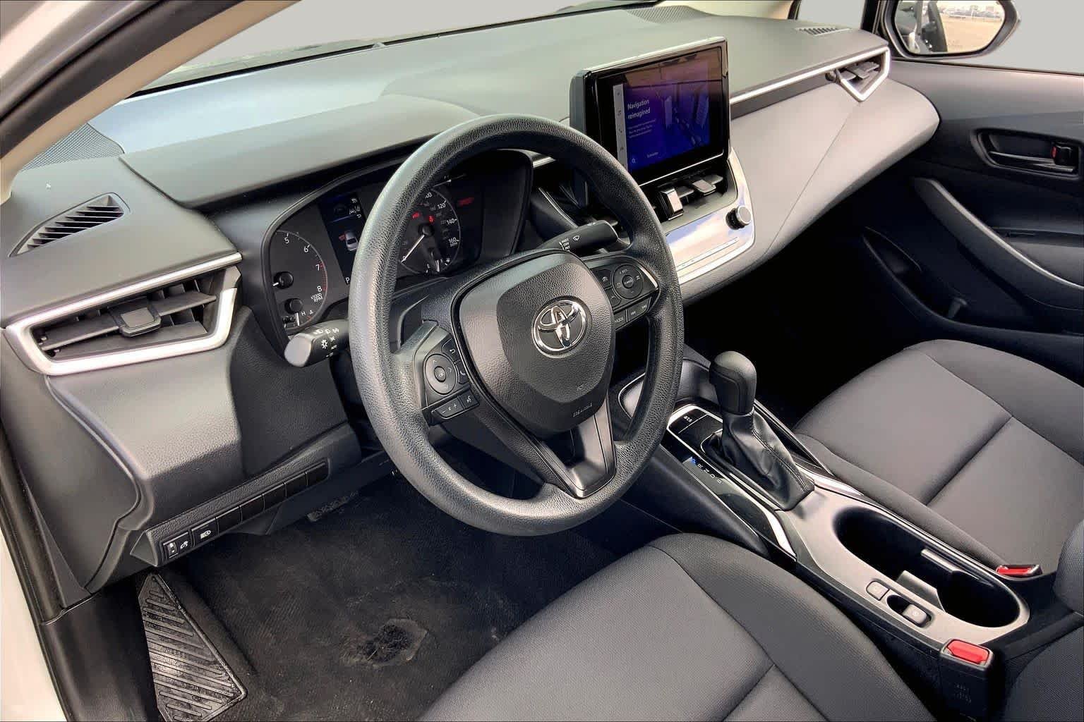 Used 2024 Classic Silver Metallic Toyota LE image 17