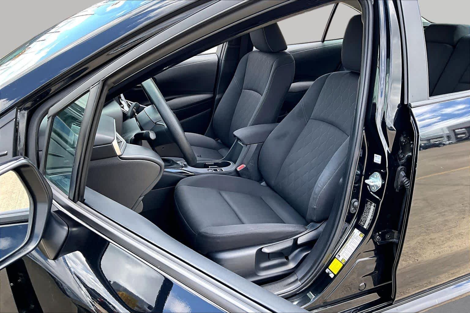 Used 2024 Midnight Black Metallic Toyota LE image 8