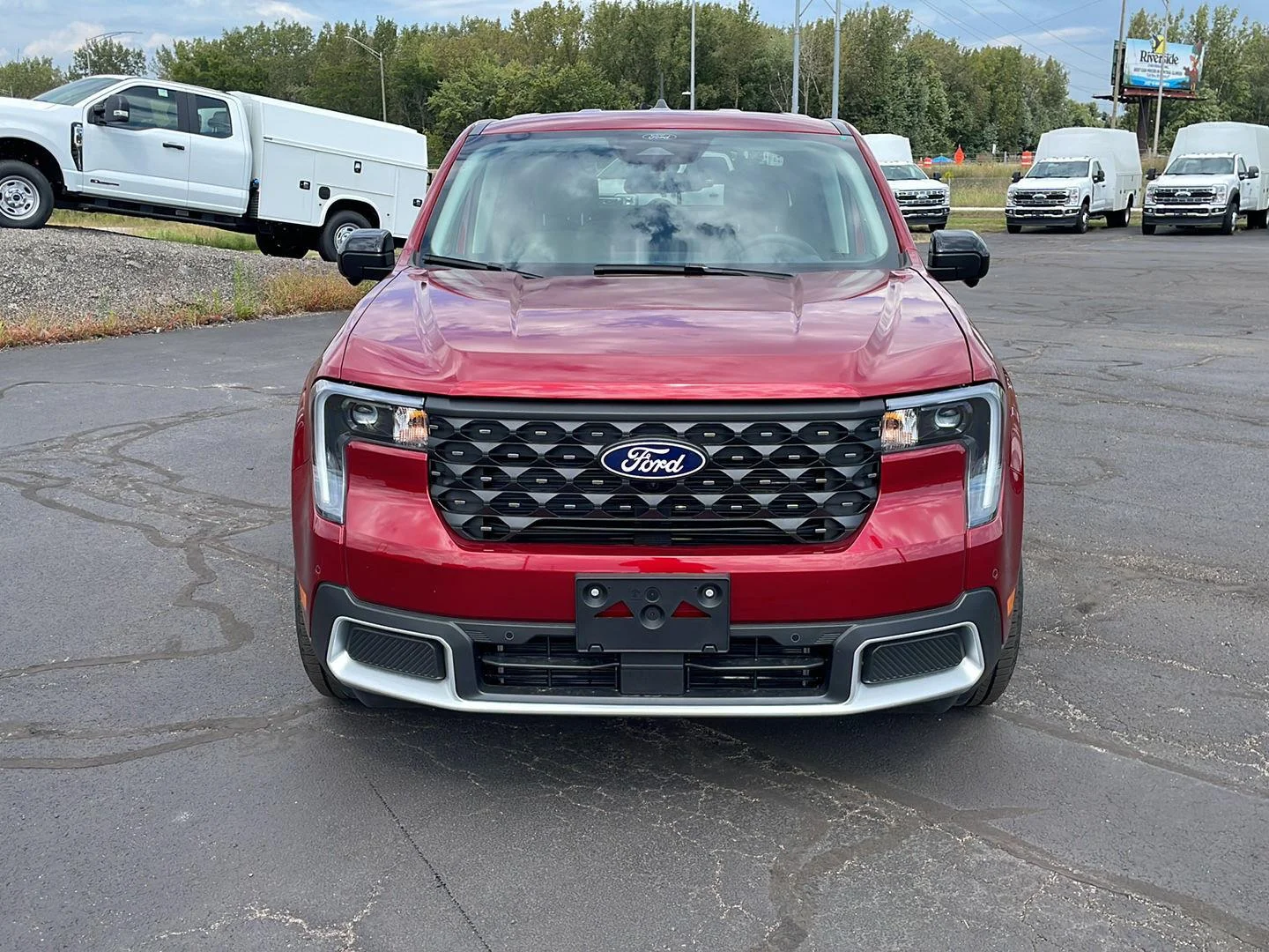 New 2026 Ruby Red Metallic Tinted Clearcoat Ford LARIAT image 8