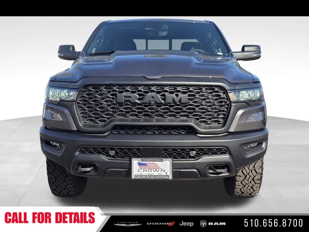 New 2026 Granite Crystal Metallic Clear-Coat Exterior Paint RAM Rebel image 2