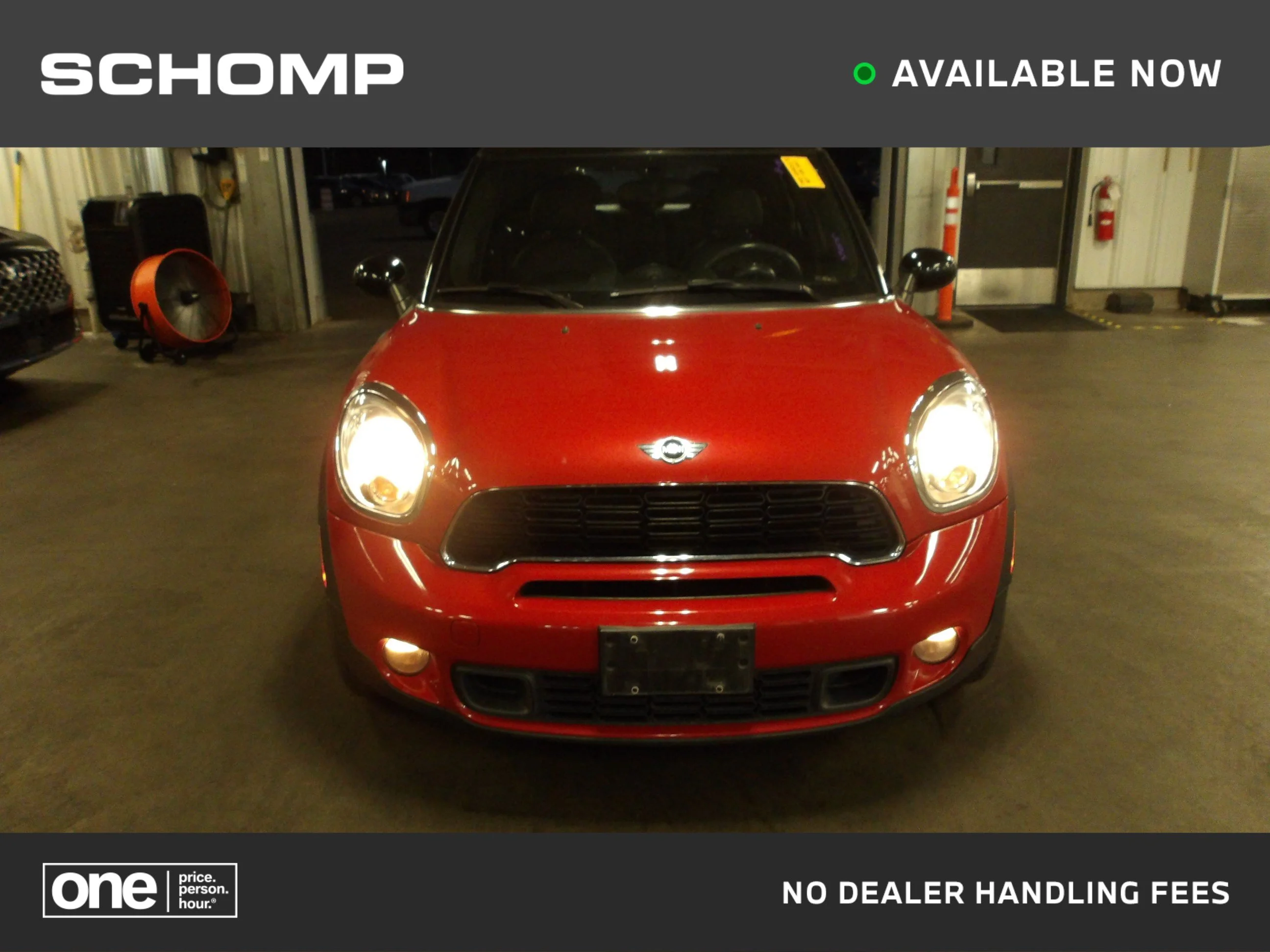 Used 2014 Blazing Red Metallic MINI S image 1