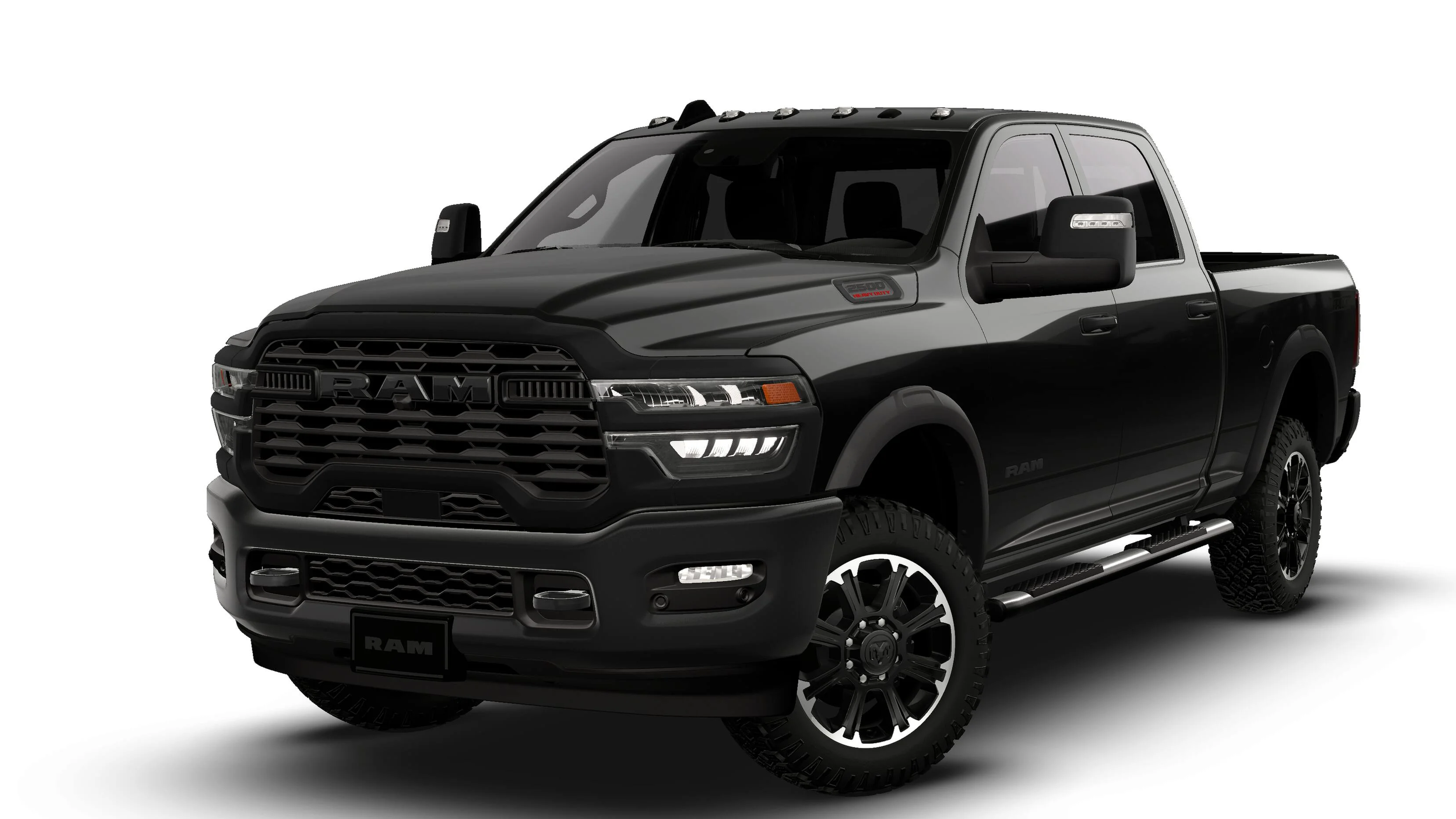 New 2026 Diamond Black Crystal Pearl-Coat Exterior Paint RAM Warlock image 13