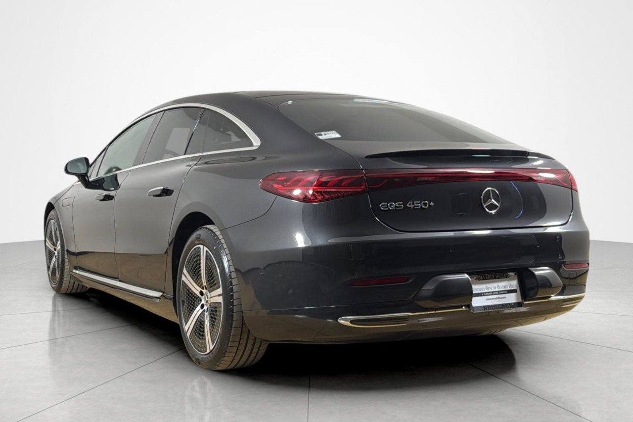 Certified Used 2023 Graphite Grey Metallic Mercedes-Benz EQS 450+ image 3