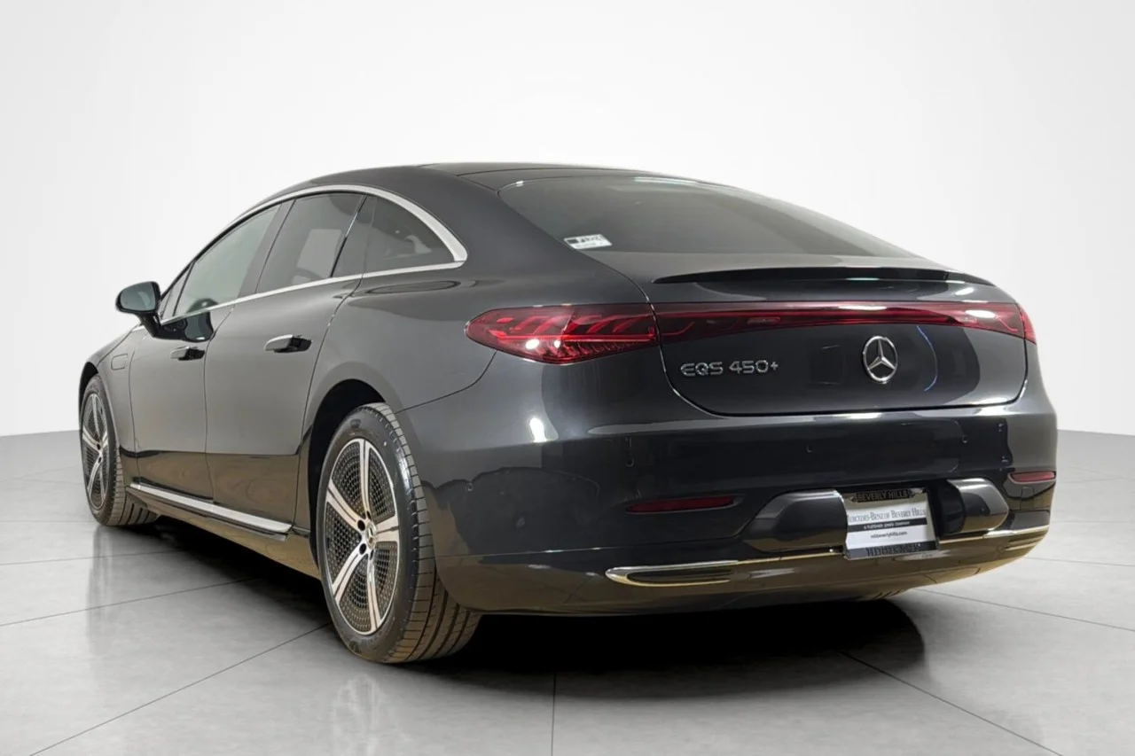Certified Used 2023 Graphite Grey Metallic Mercedes-Benz EQS 450+ image 3