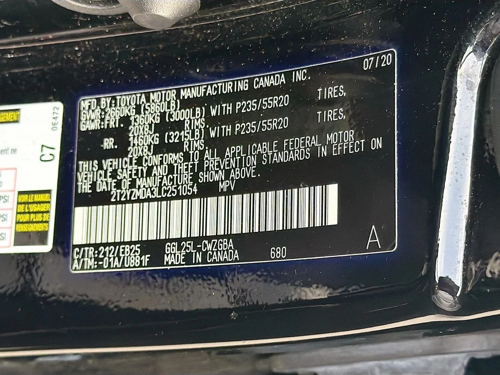 Used 2020 Black Lexus 350 F Sport image 45