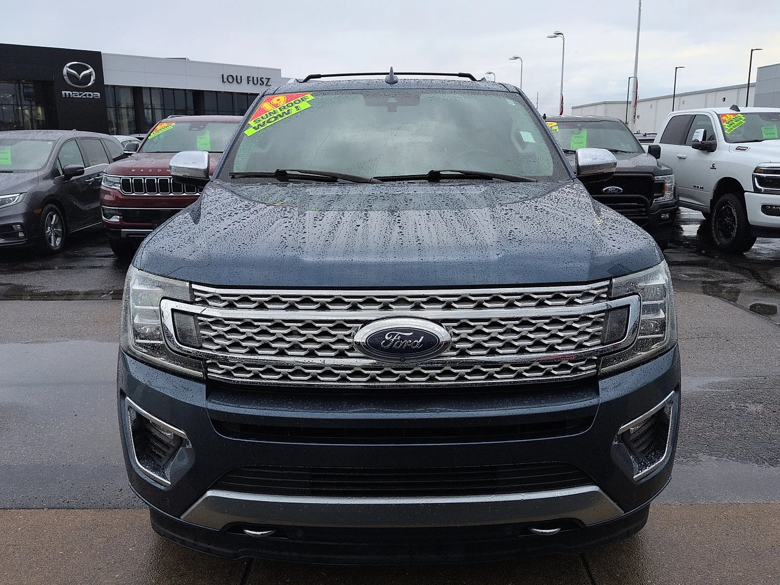 Used 2019 Blue Metallic - FT Ford Platinum image 3