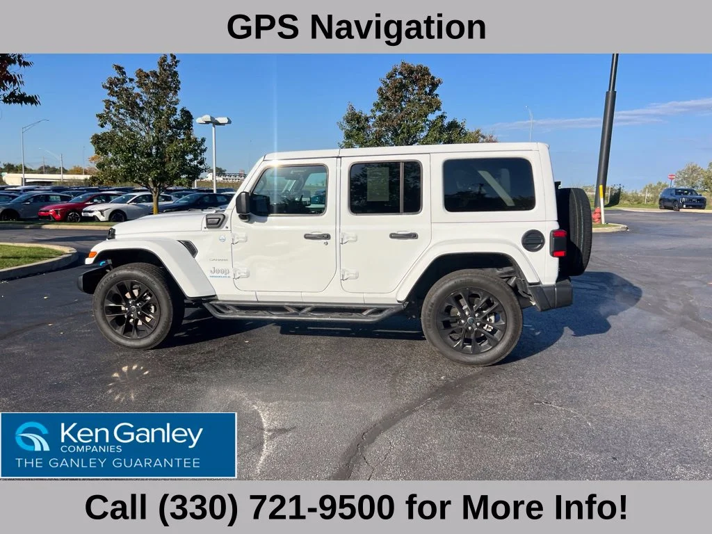 Used 2024 White Jeep Sahara 4xe image 8