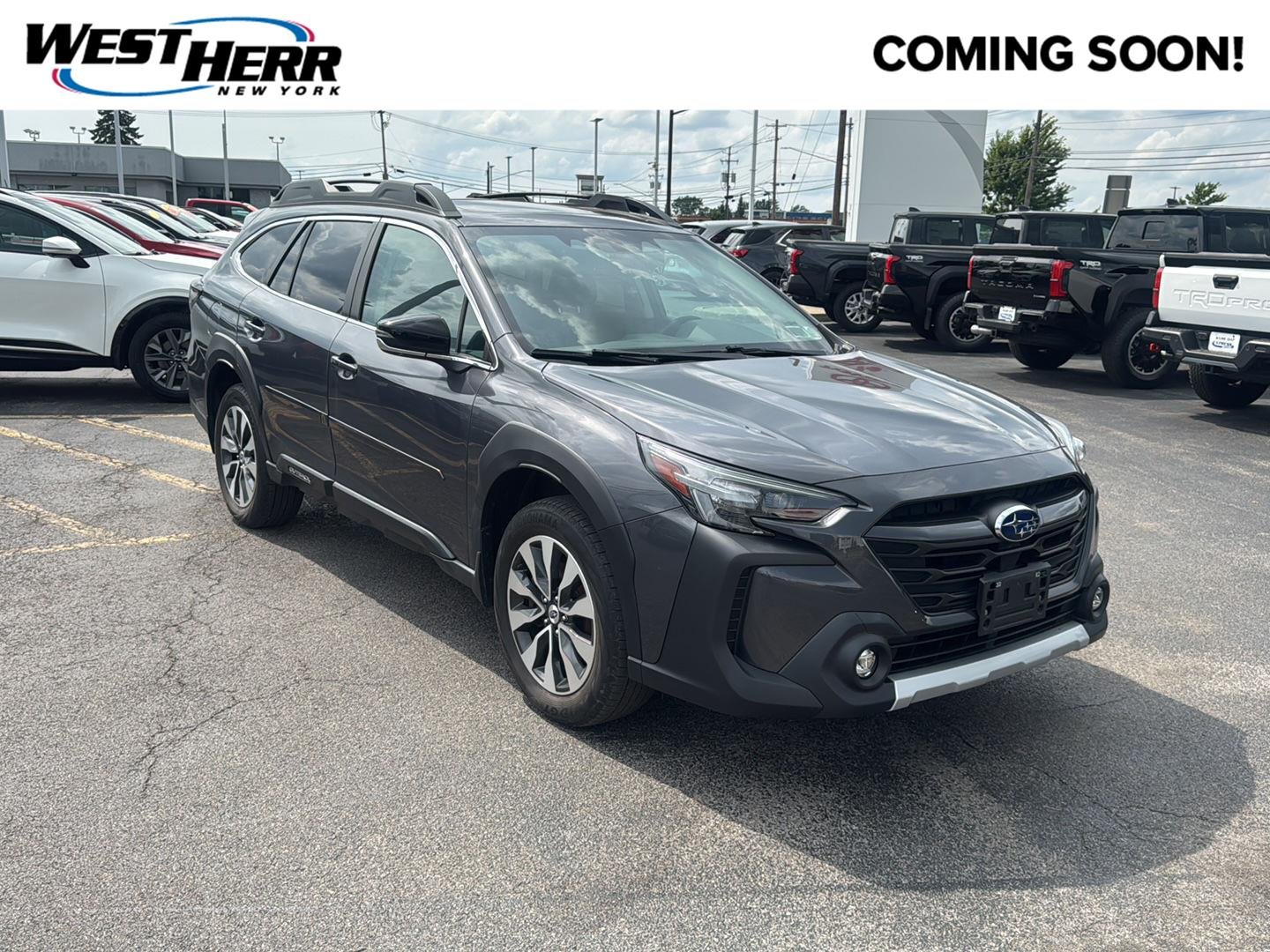 Used 2023 Magnetite Gray Metallic Subaru Limited XT image 1