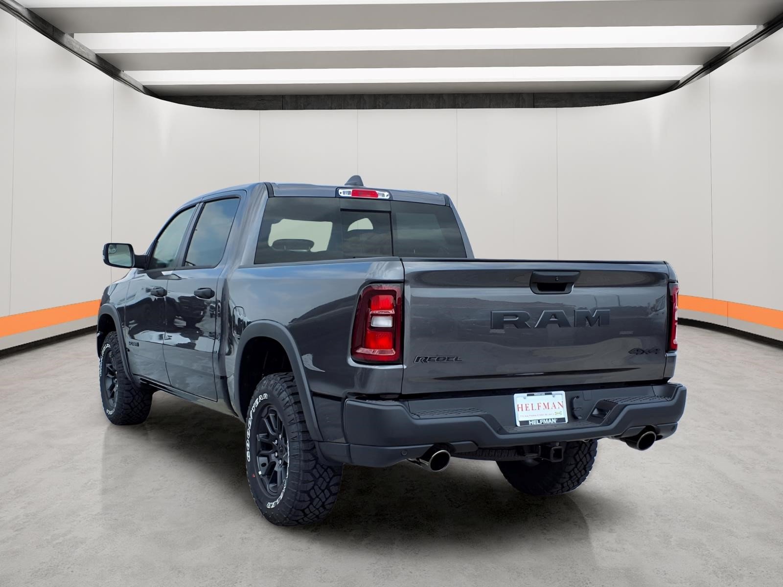 New 2026 Granite Crystal Metallic Clear-Coat Exterior Paint RAM Rebel image 6