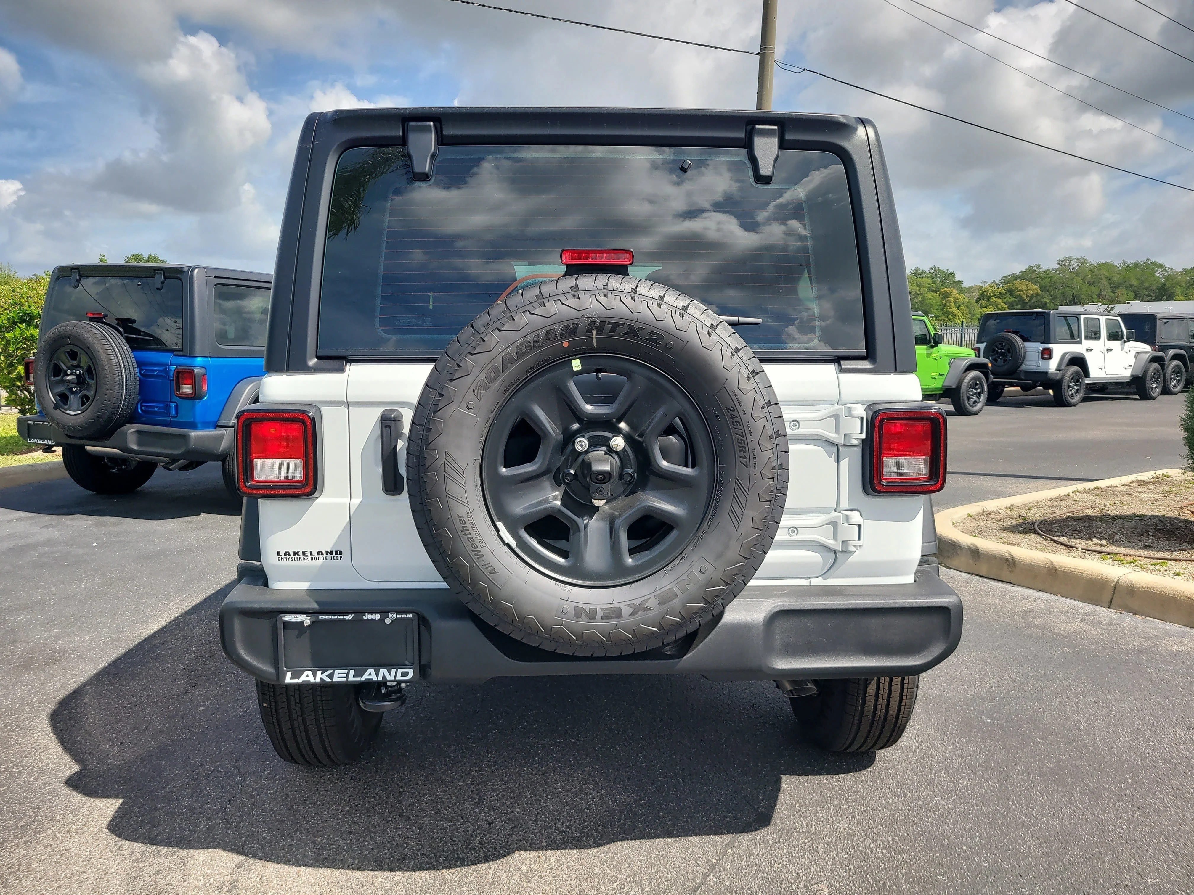 New 2026 Bright White Clearcoat Jeep Sport image 7