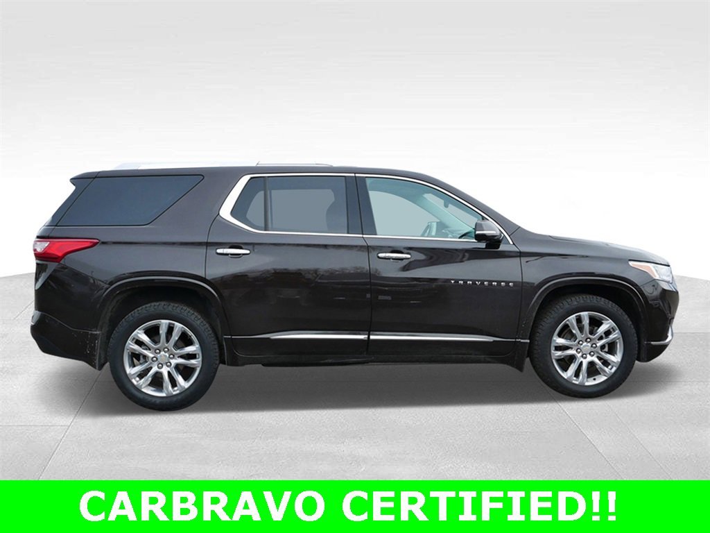Certified 2018 Chevrolet Traverse High Country with VIN 1GNEVKKW0JJ188963 for sale in Inver Grove Heights, Minnesota
