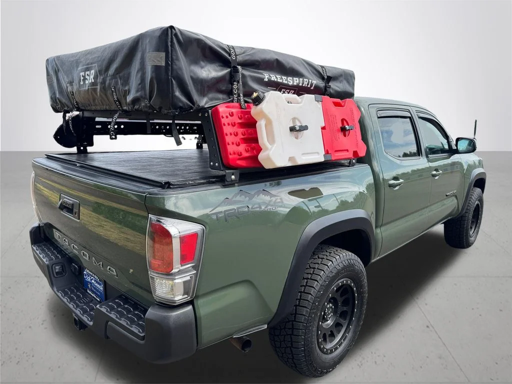 Used 2021 Green Toyota TRD Off-Road image 8