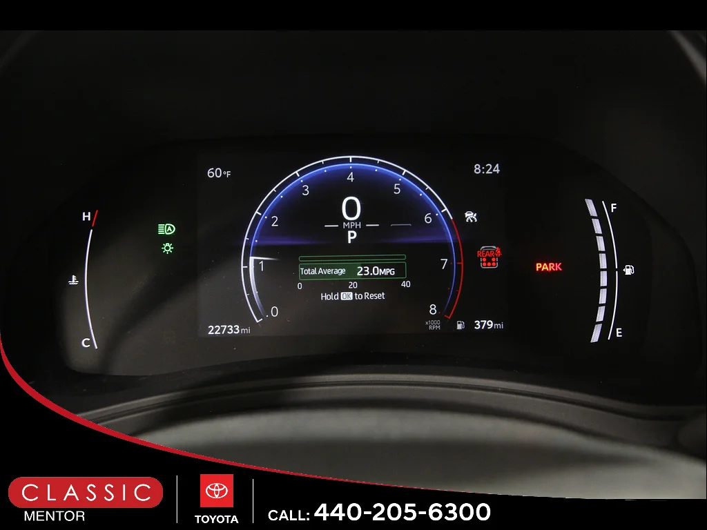 Used 2025 Midnight Black Metallic Toyota XLE image 8