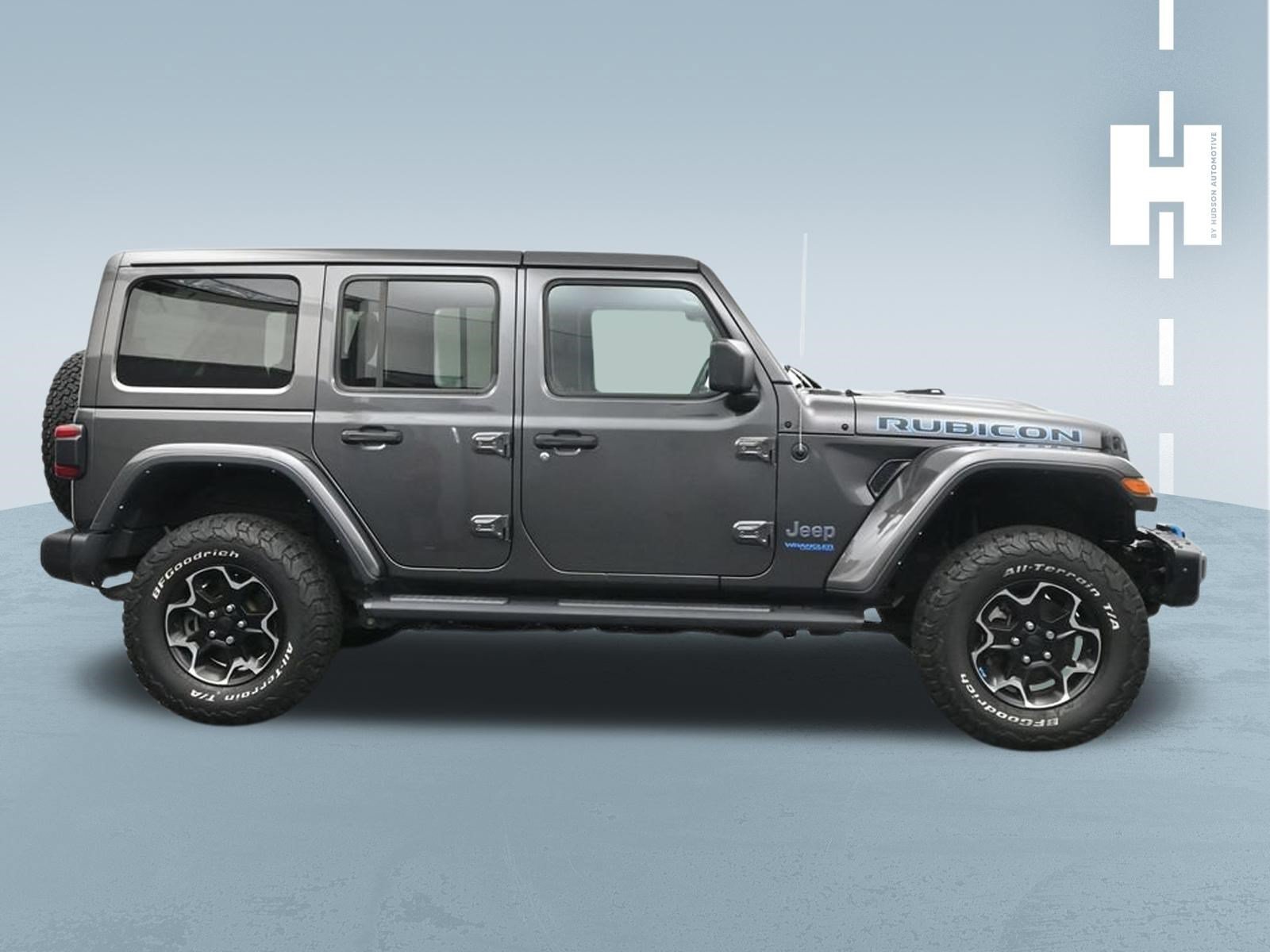 Used 2021 Granite Crystal Metallic Clearcoat Jeep Unlimited Rubicon image 2