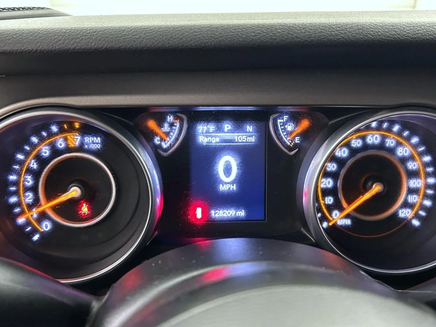 Used 2018 Orange Jeep Unlimited Sport S image 16