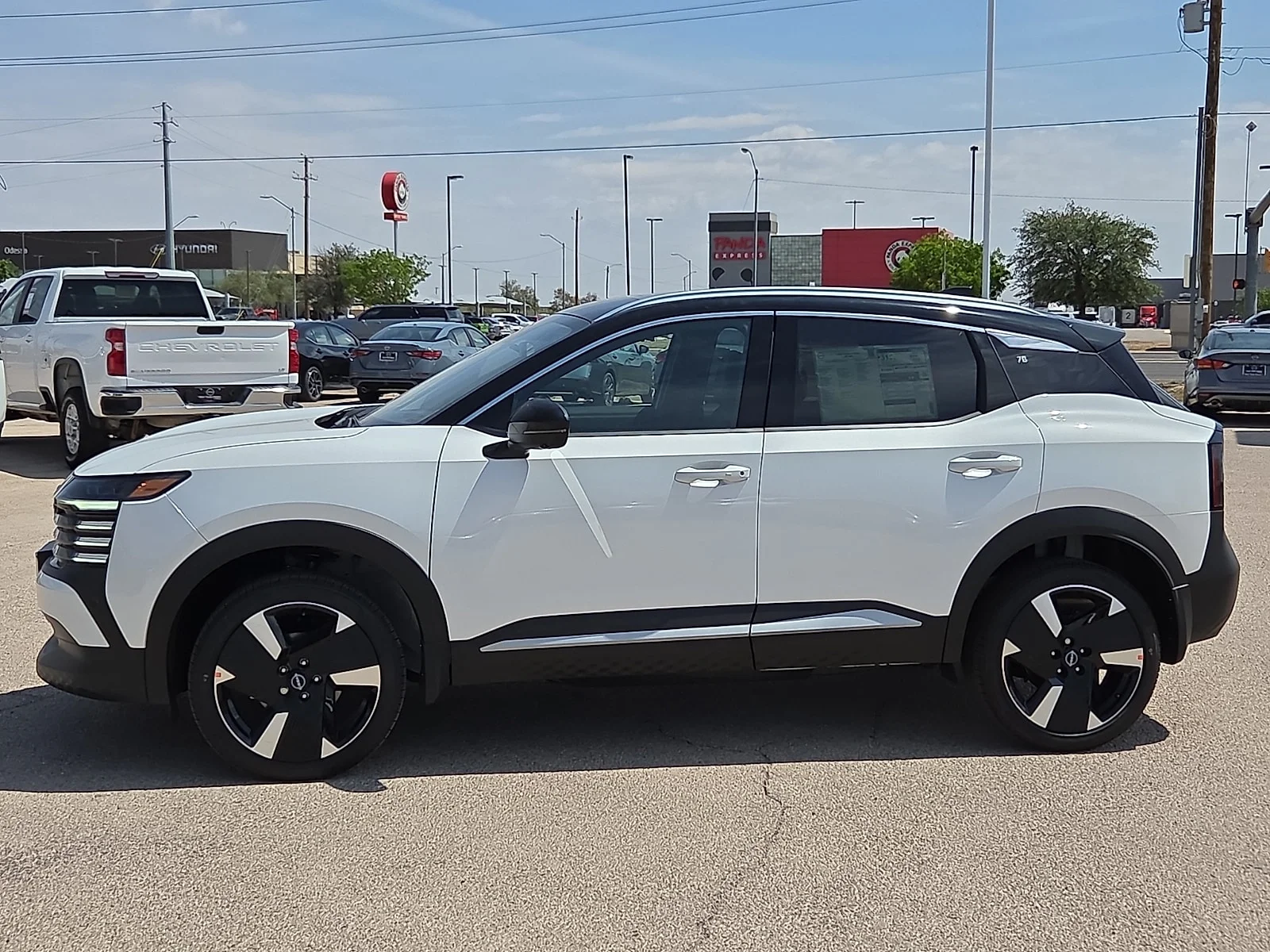 New 2026 XAB 2T White Black Nissan SR Front-Wheel Drive image 2