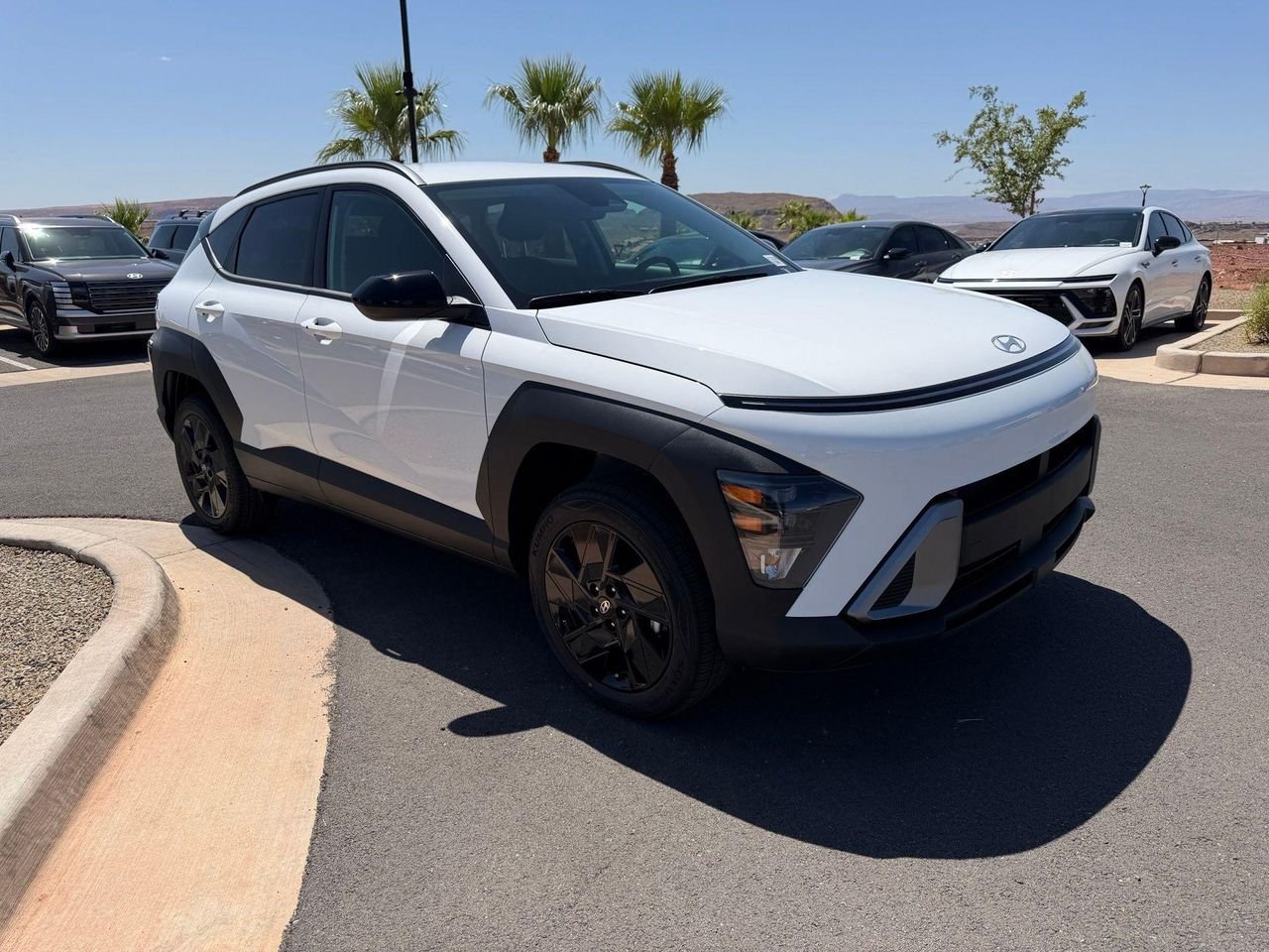 New 2027 White Hyundai SEL Sport image 4