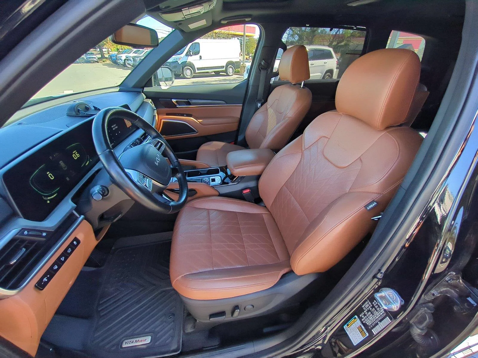 Used 2024 Ebony Black Kia EX X-Line image 17
