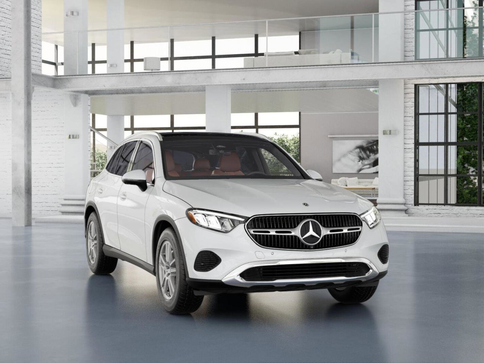 New 2026 MANUFAKTUR Moonlight White Metallic Mercedes-Benz GLC 300 image 9