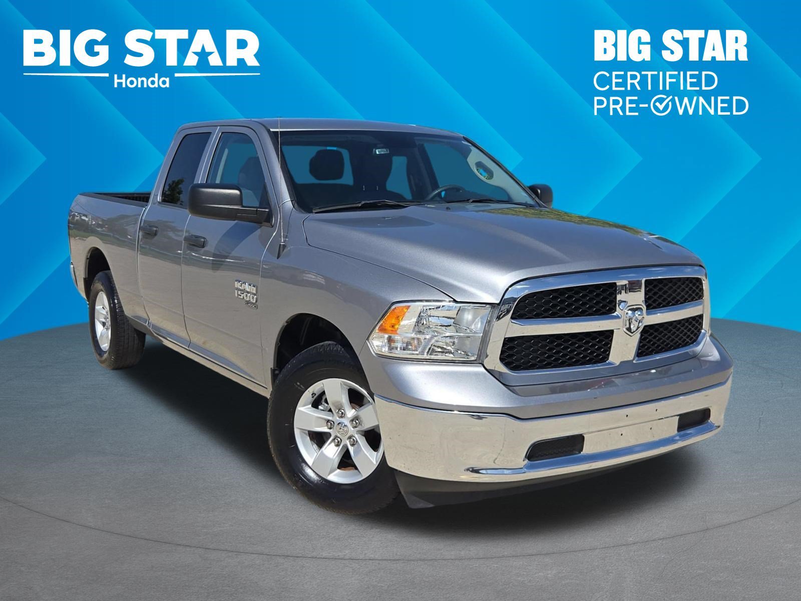 Used 2024 Billet Silver Metallic Clearcoat Ram SLT image 1