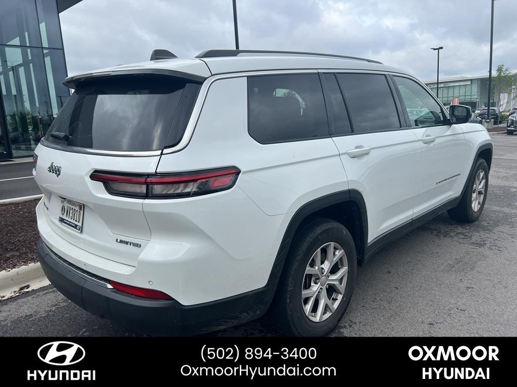 Used 2021 Bright White Clearcoat Jeep Limited image 11