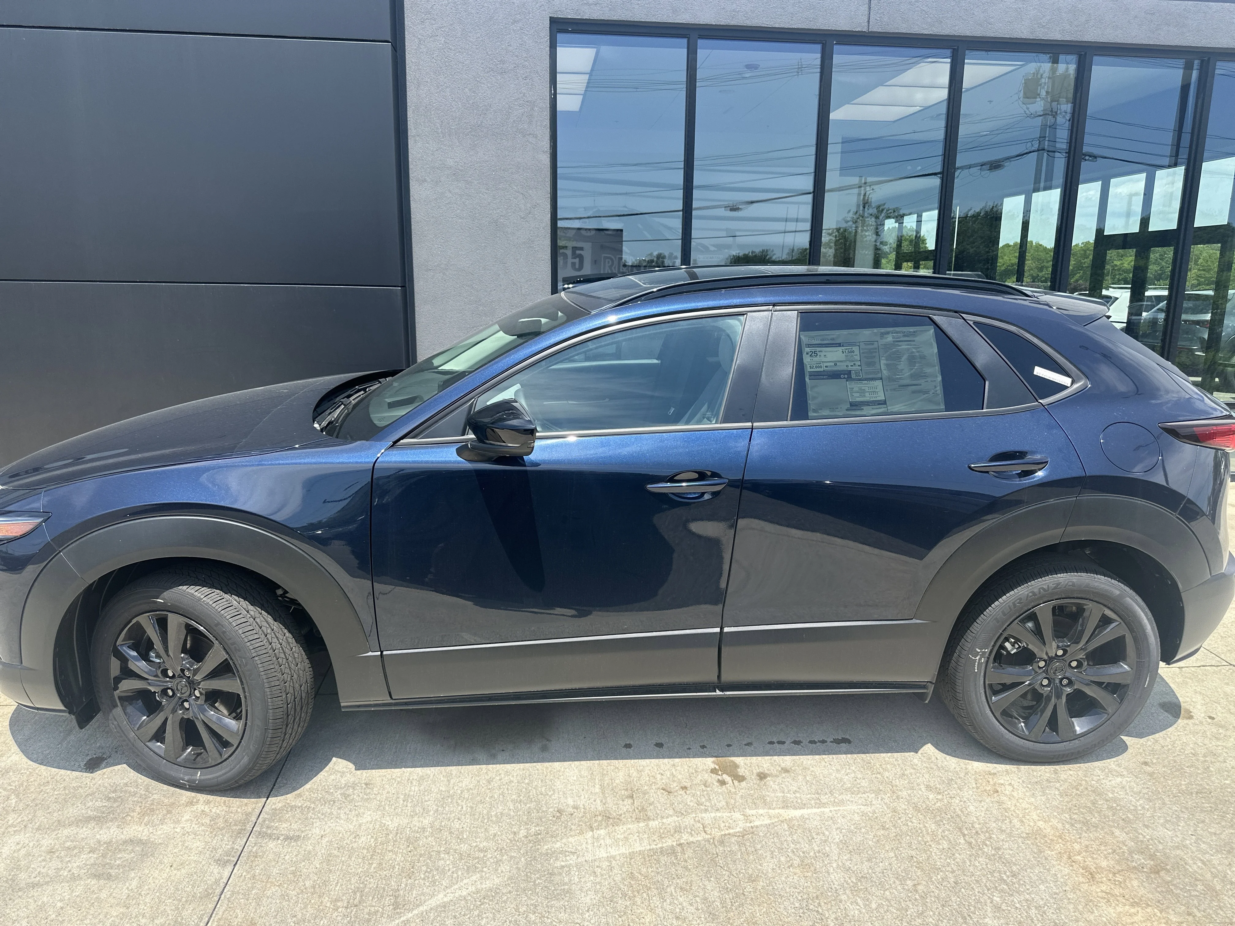 New 2026 Deep Crystal Blue Mica Mazda 2.5 Turbo Aire Edition AWD image 3