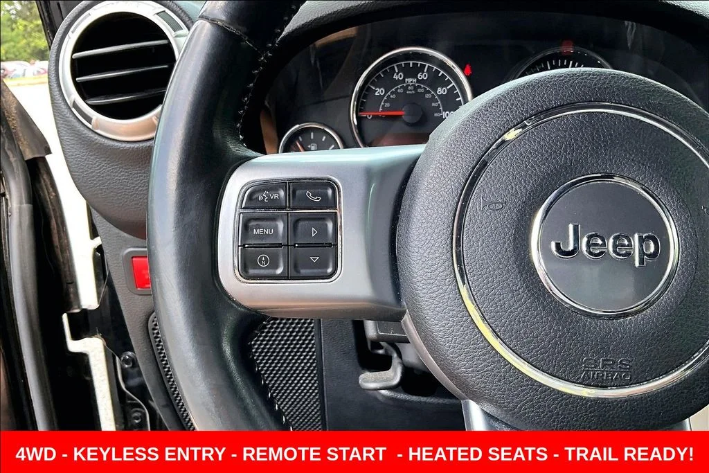 Used 2017 Black Jeep Unlimited Rubicon image 11
