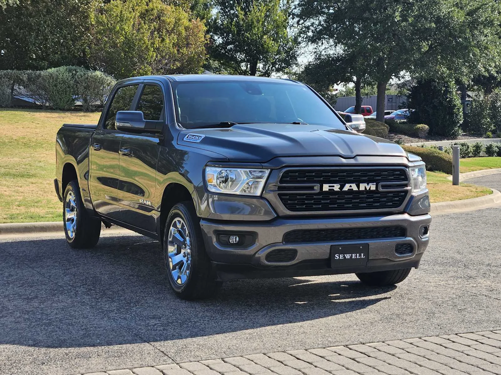 Used 2024 Granite Crystal Metallic Clearcoat Ram Lone Star image 2