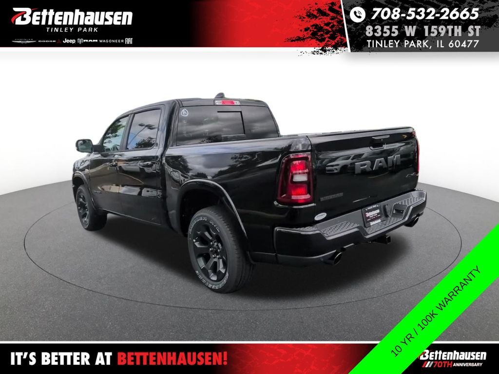 New 2026 Diamond Black Crystal Pearlcoat RAM Big Horn image 9
