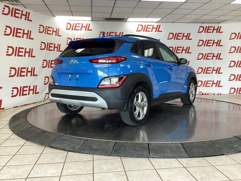 Certified Used 2022 Blue Hyundai SEL image 7