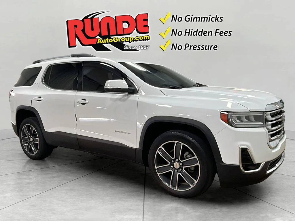 Used 2020 Summit White GMC SLT image 8
