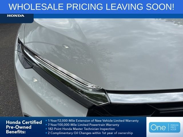 Certified Used 2024 Platinum White Pearl Honda 1.5T AWD EX image 3