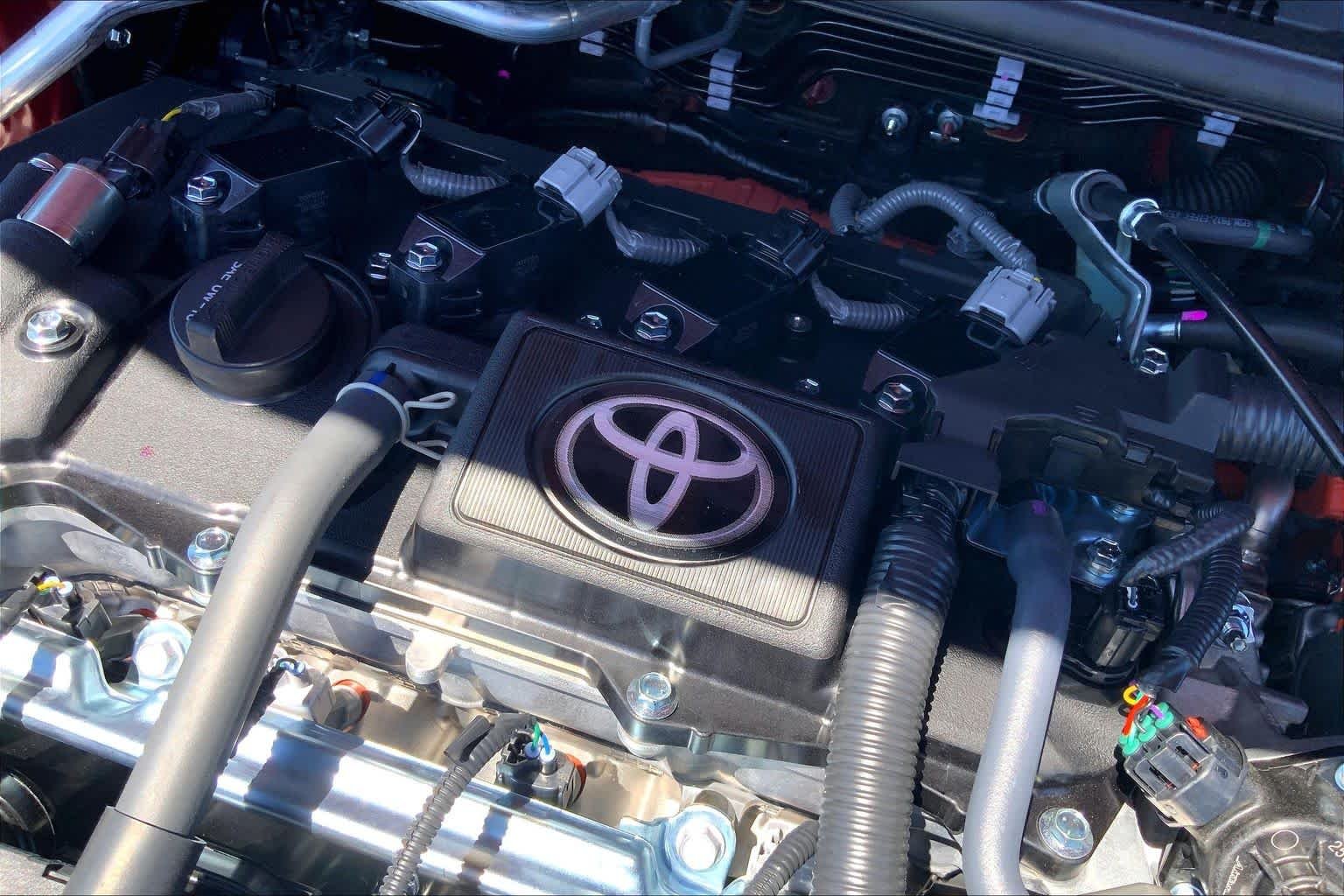 New 2026 Ruby Flare Pearl Toyota Hybrid SE image 17
