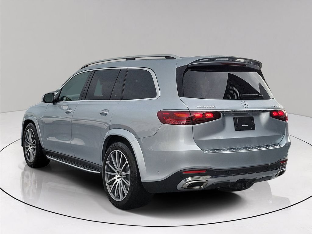 Certified Used 2025 Silver Mercedes-Benz GLS 580 image 4