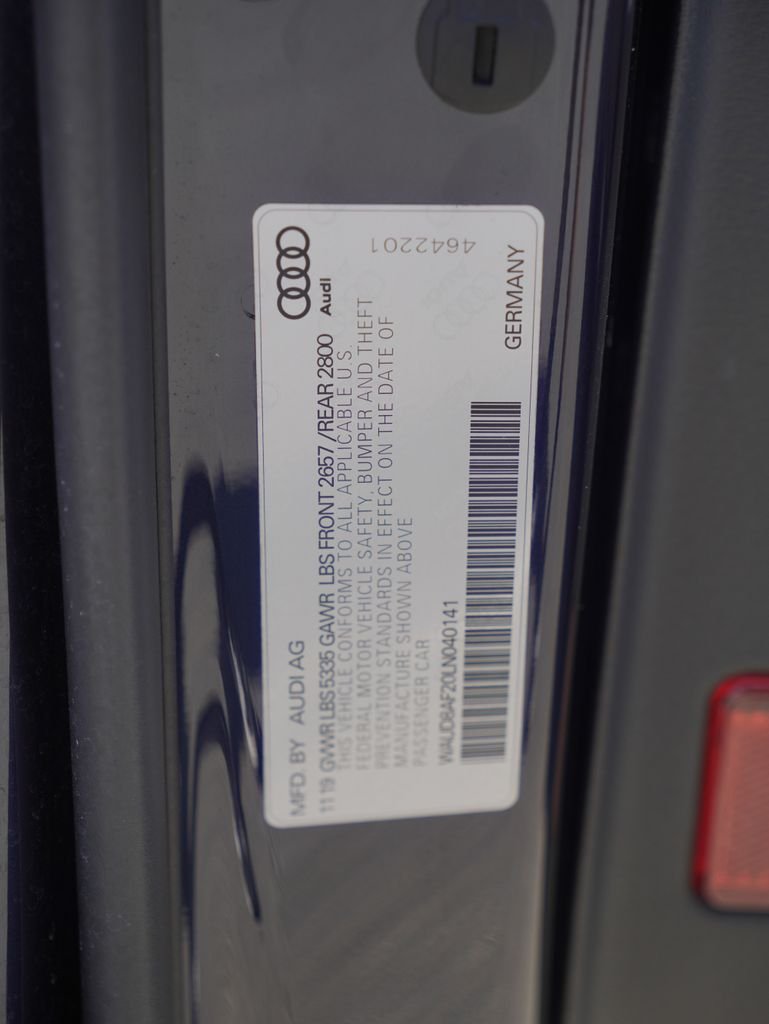 Used 2020 Blue Audi 2.0T Premium image 6