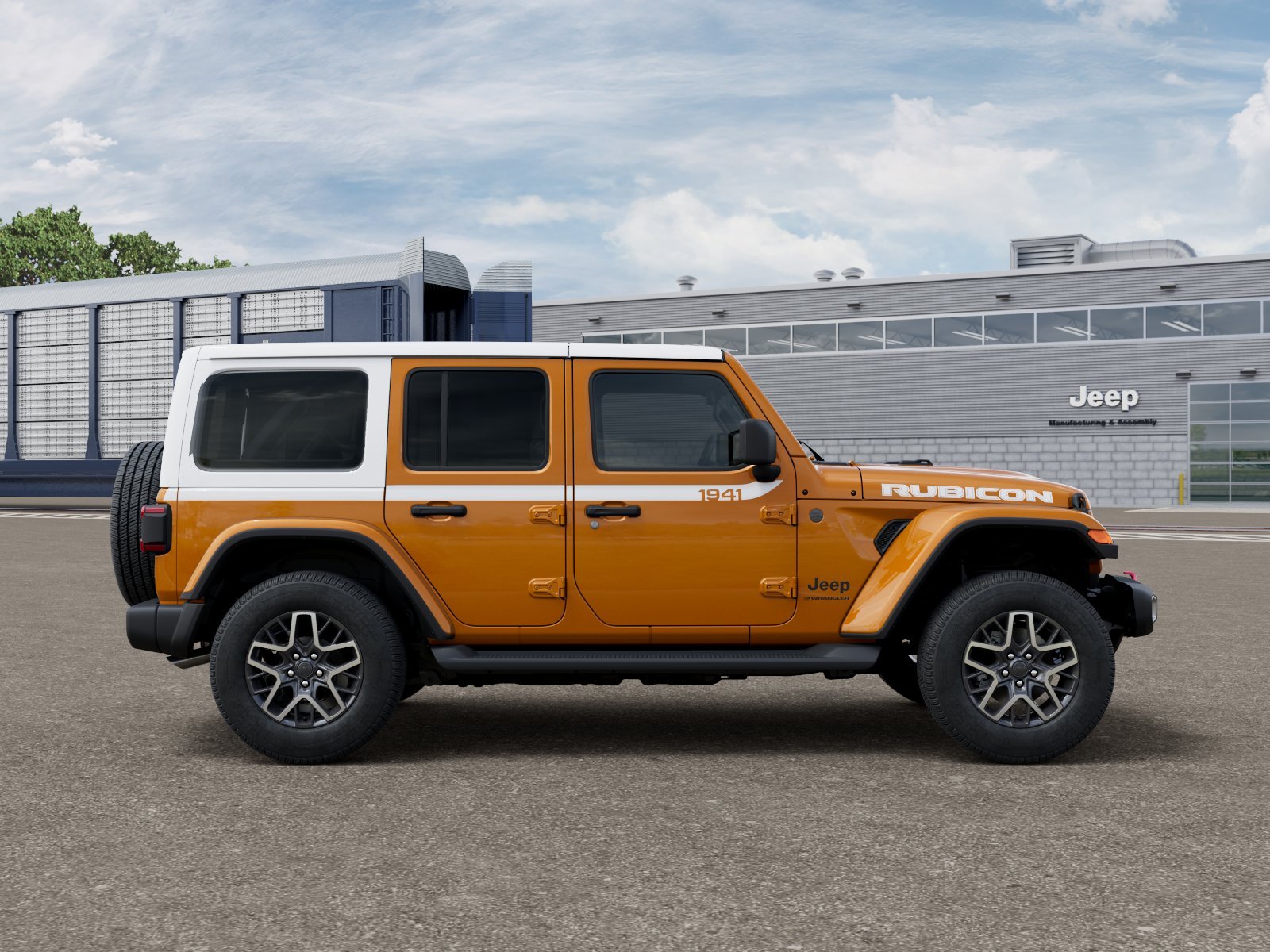 New 2026 Goldilocks Exterior Paint Jeep Sahara image 12
