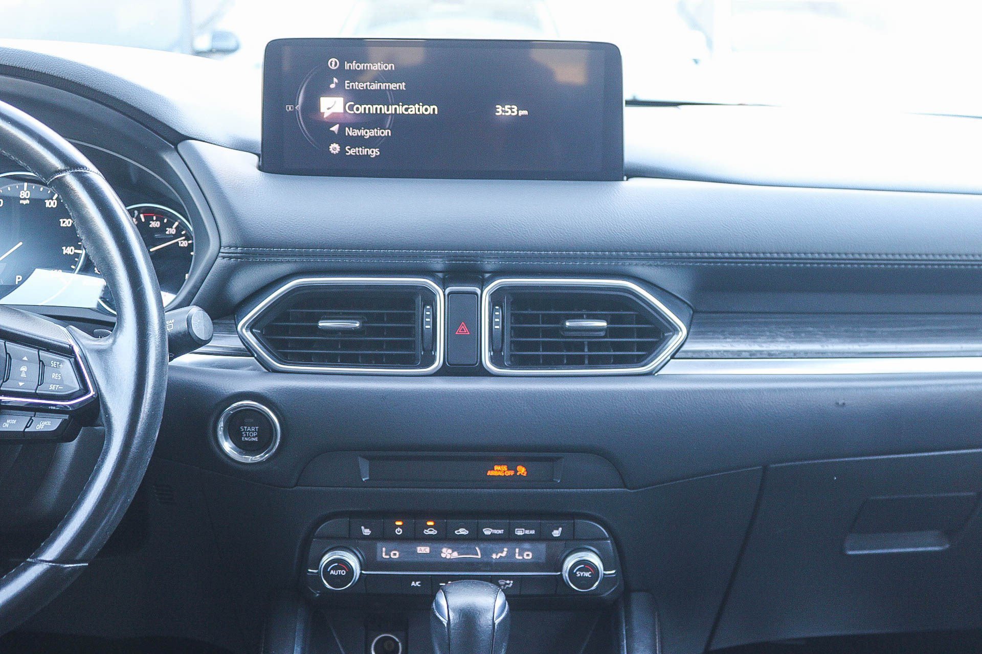 Used 2021 Deep Crystal Blue Mica Mazda Grand Touring image 13
