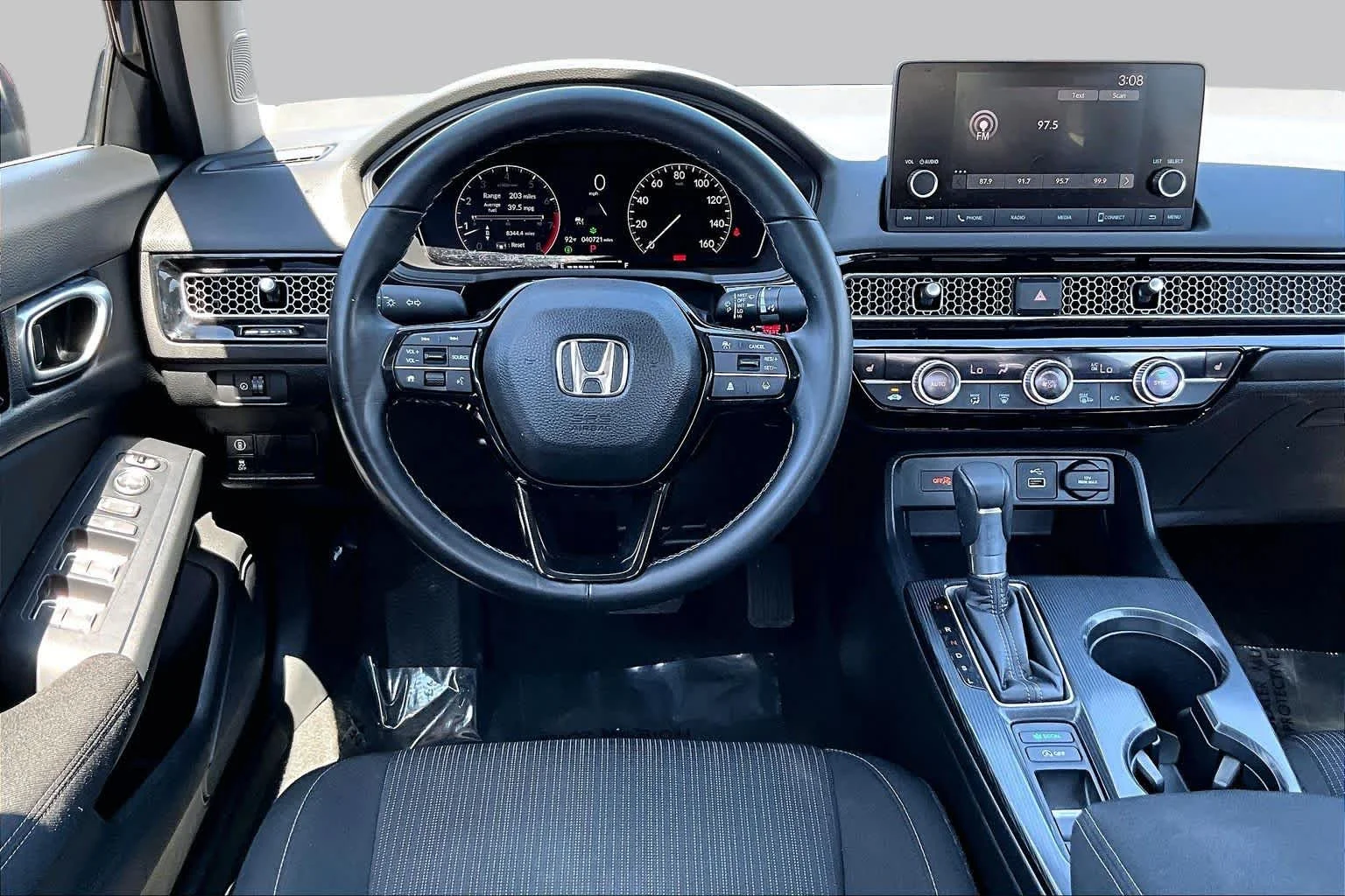 Used 2024 Crystal Black Pearl Honda EX image 6